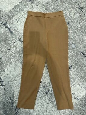 Banana Republic Tailored Tapered Pants in Camel Brown